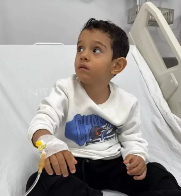 3 Yaşındaki Yusuf Zamanla Yarışıyor