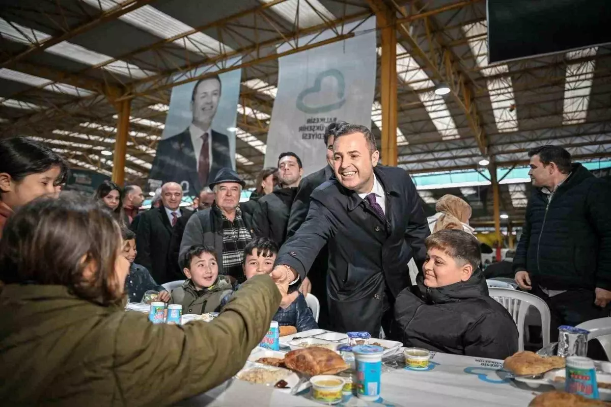 Akın, Havran\'da İftar Sofrasında Buluştu