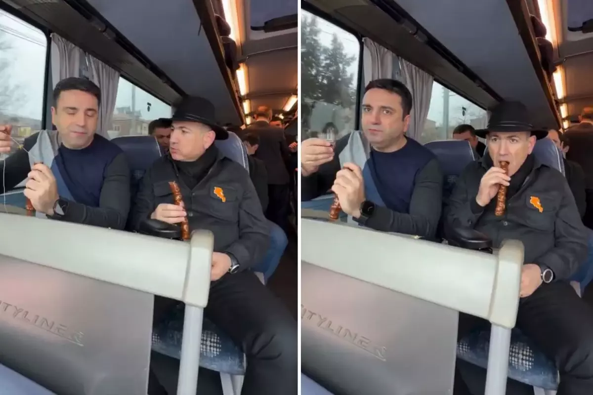 Bölge ateş çemberi altındayken Paşinyan\'ın yaptığına bakın