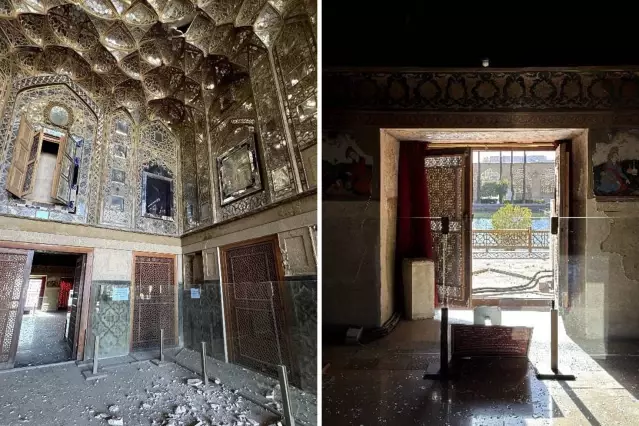 İran’a saldırılarda UNESCO Mirası 40 Sütun Sarayı da hasar gördü