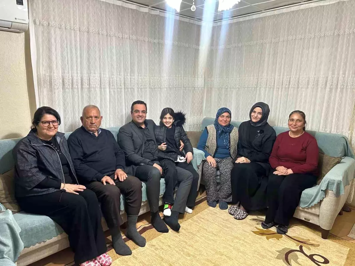 Kaymakam Dalak\'tan Kıbrıs Gazisine anlamlı ziyaret