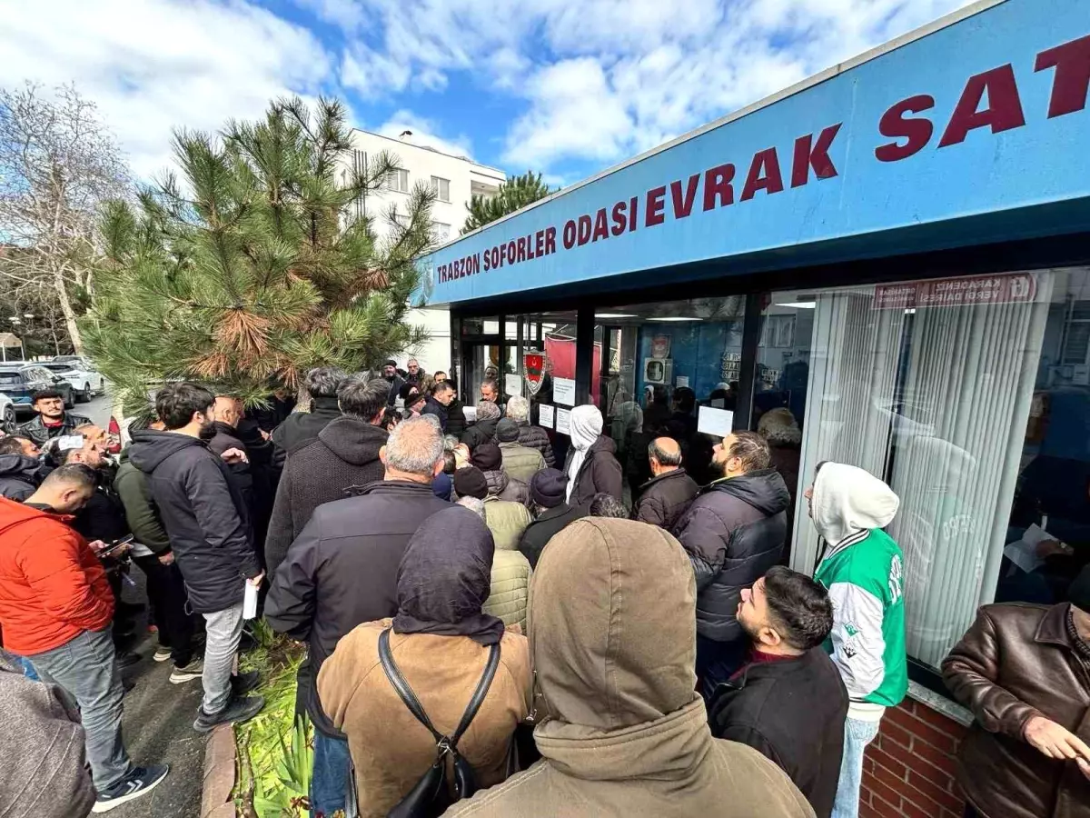 Trabzon\'da Plaka Değişimi Yoğunlukta