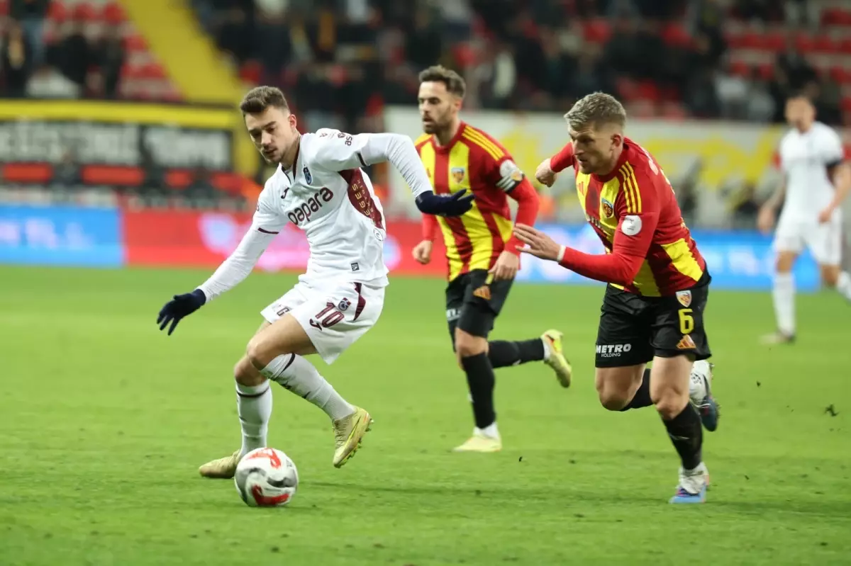 Trabzonspor, Kayserispor\'u 3-1 Mağlup Etti