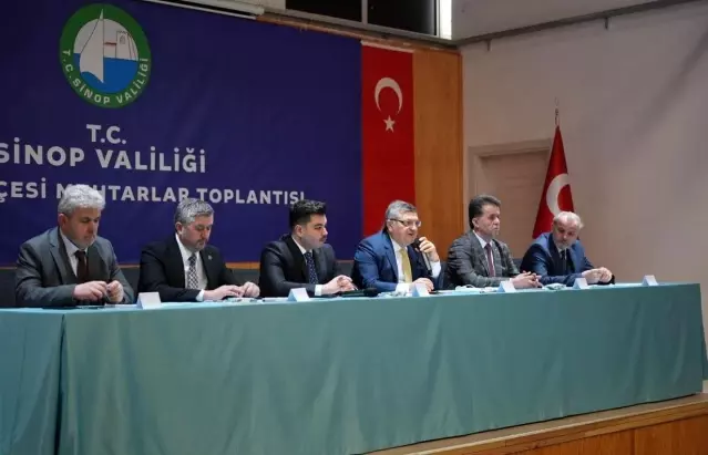 Türkeli’de Muhtarlar Toplantısı