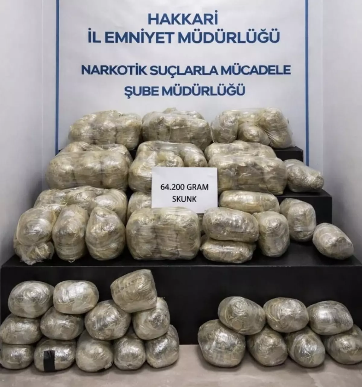 Hakkari\'de Uyuşturucu Operasyonu