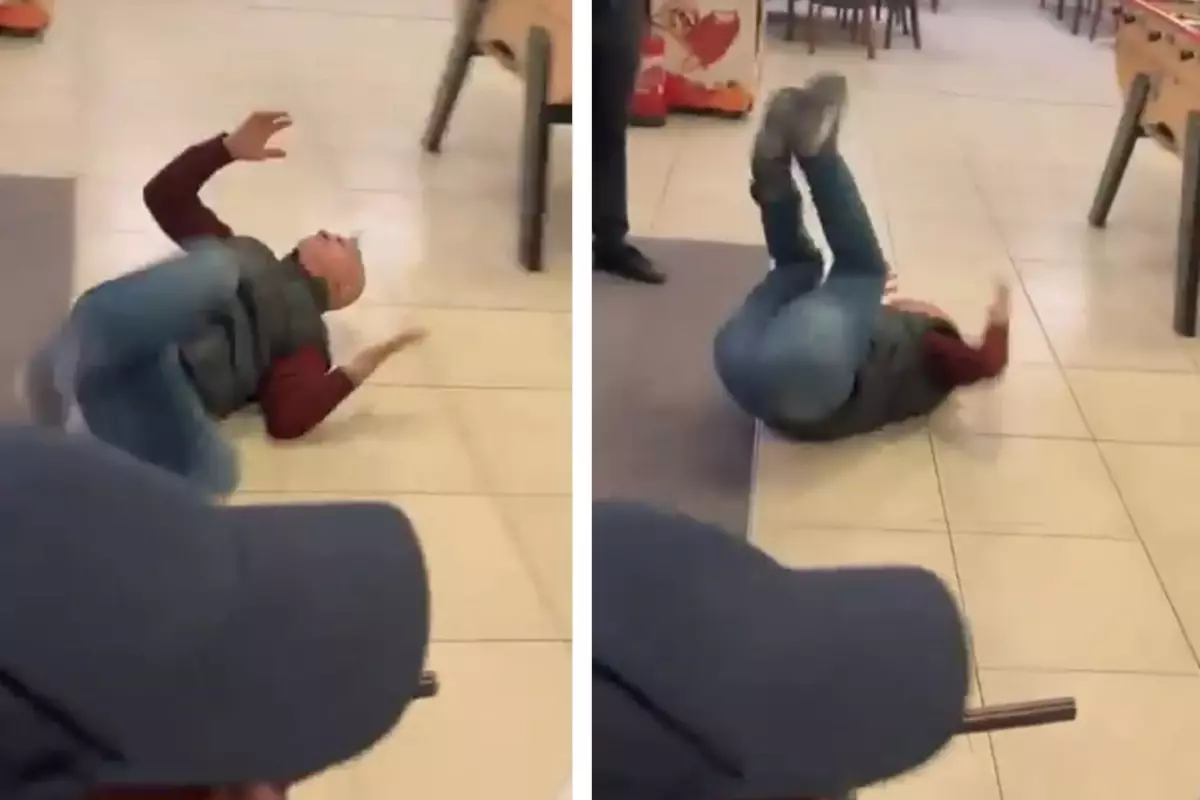 Ekranda gördüğüne dayanamayıp resmen delirdi