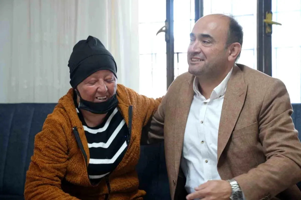 Fethiye\'de kanserle mücadele eden kadının isteği yerine getirildi