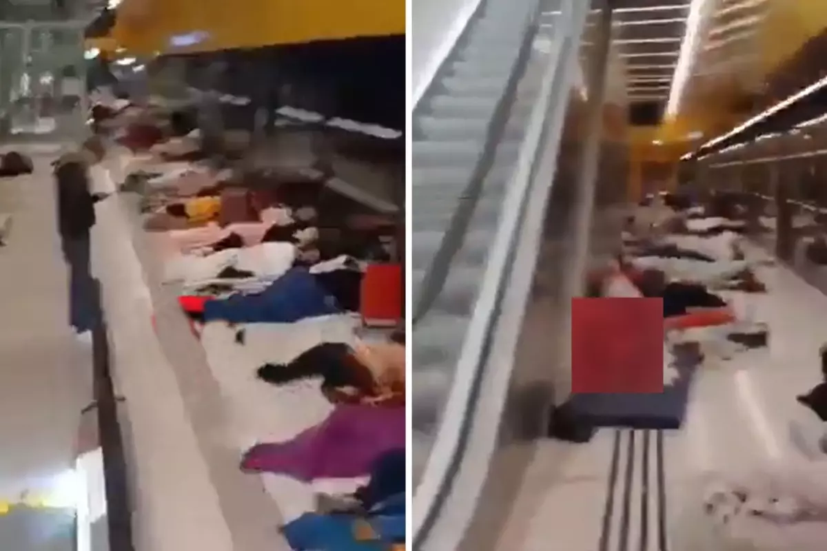 İran füzelerinden kaçan İsrailliler metro istasyonlarına sığınmaya başladı