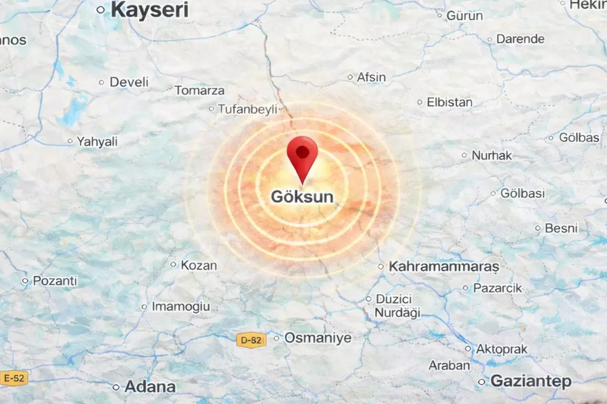 Kahramanmaraş\'ta korkutan deprem