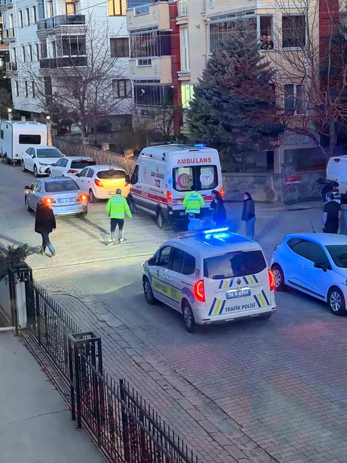 Lüleburgaz\'da Motosikletli Kurye Yaralandı