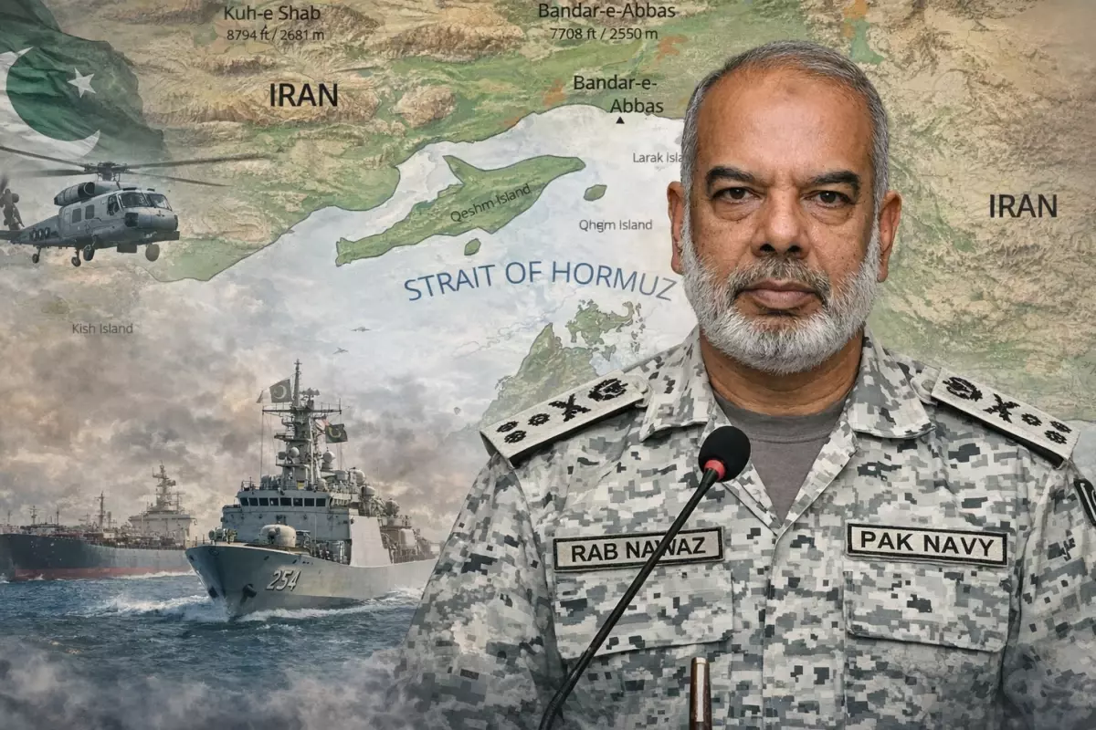 Pakistan donanması, gemi trafiğine kapatılan Hürmüz Boğazı\'nda bir ilki gerçekleştirdi