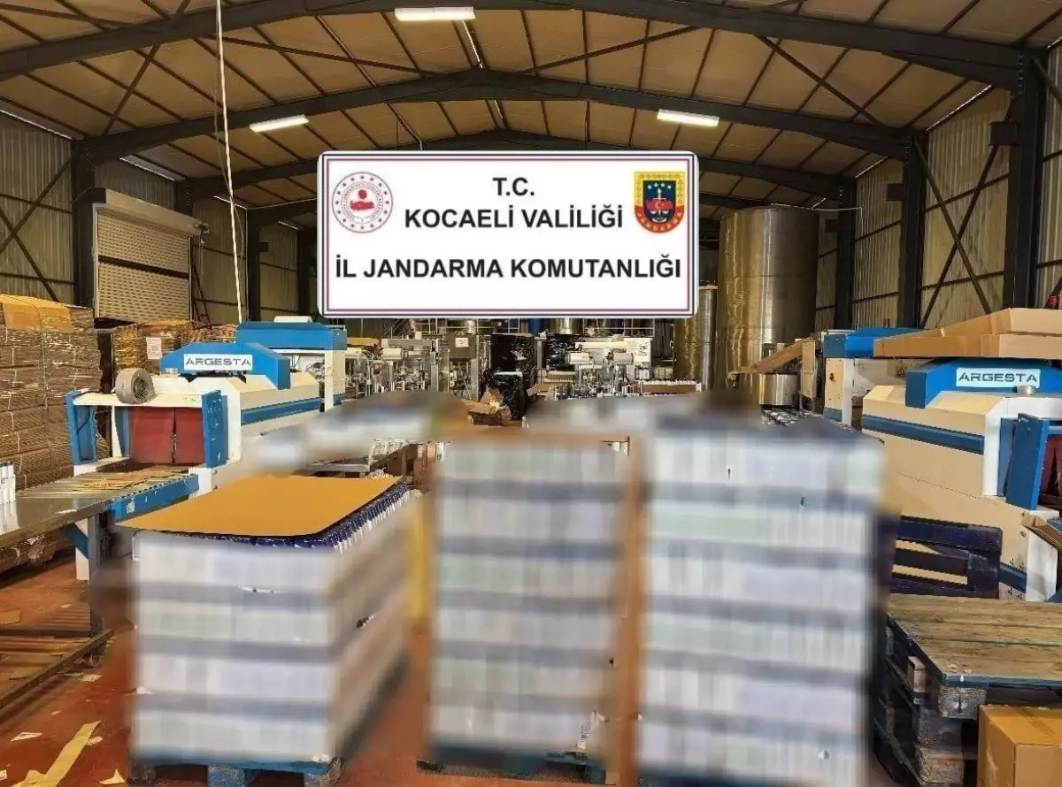 Kocaeli\'de 40 Milyon TL Değerinde Sahte Şampuan Ele Geçirildi