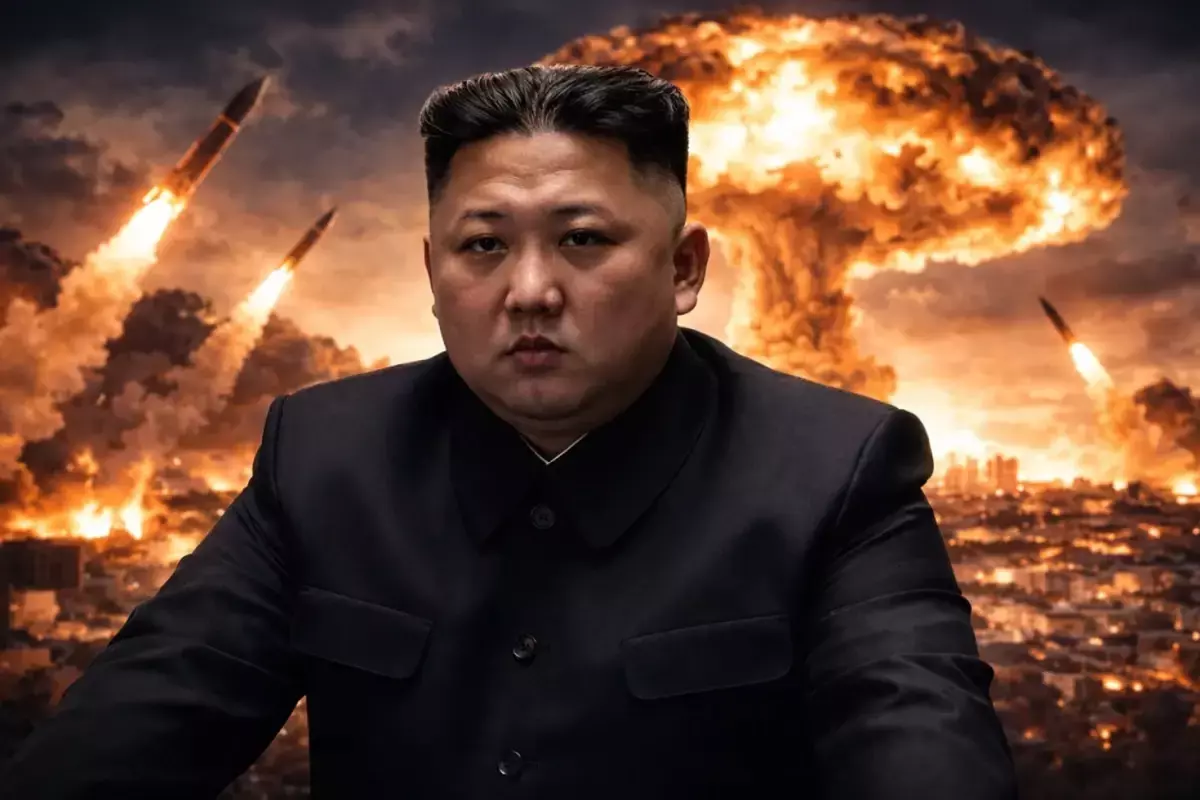 Kim\'den dünyaya büyük gözdağı! Görüntüleri yayınladılar