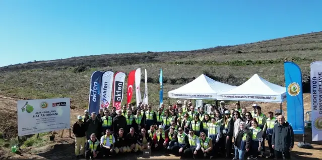 Akfen’den Şarköy’e 10 Bin Fidan