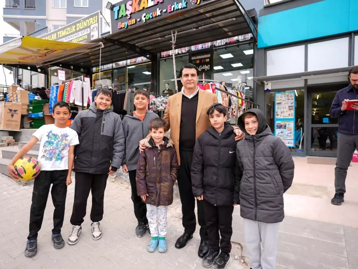 Yılmaz\'dan Beykent\'e ziyaret