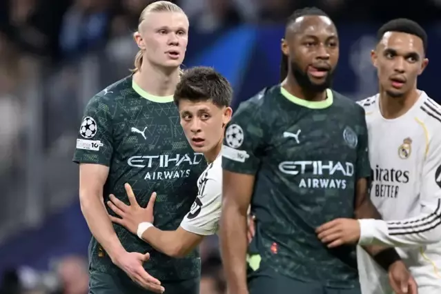 Arda ve Haaland’ın görüntüsü maça damga vurdu