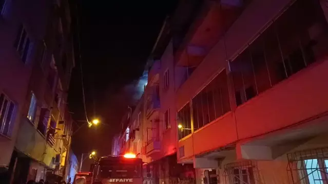 Bursa’da Apartman Yangını