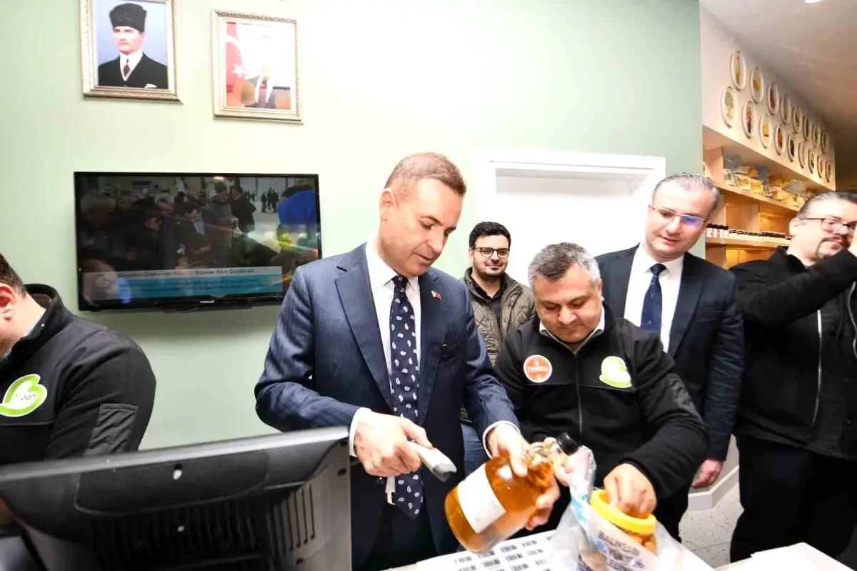 Büyükşehir emeğe değer kattı, Ondan Yerel Market hizmete açıldı