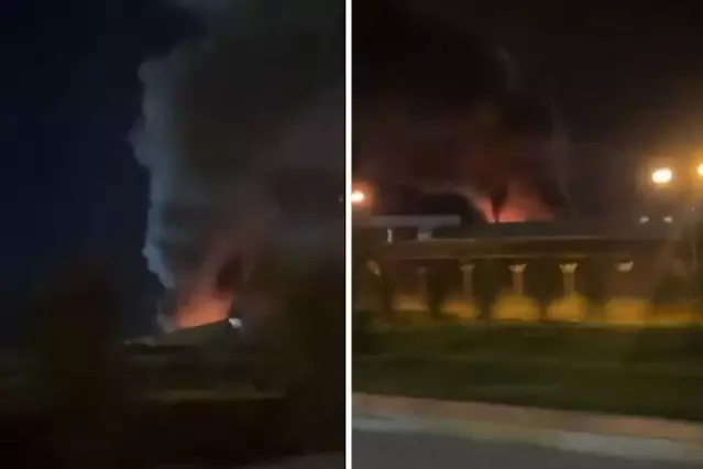 Erbil’e saldırı! Havalimanı yakınlarından dumanlar yükseldi