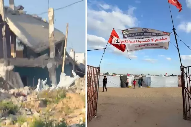 Gazze’de “Kardeşlik Çadır Kampı”na saldırı: Yaralılar var