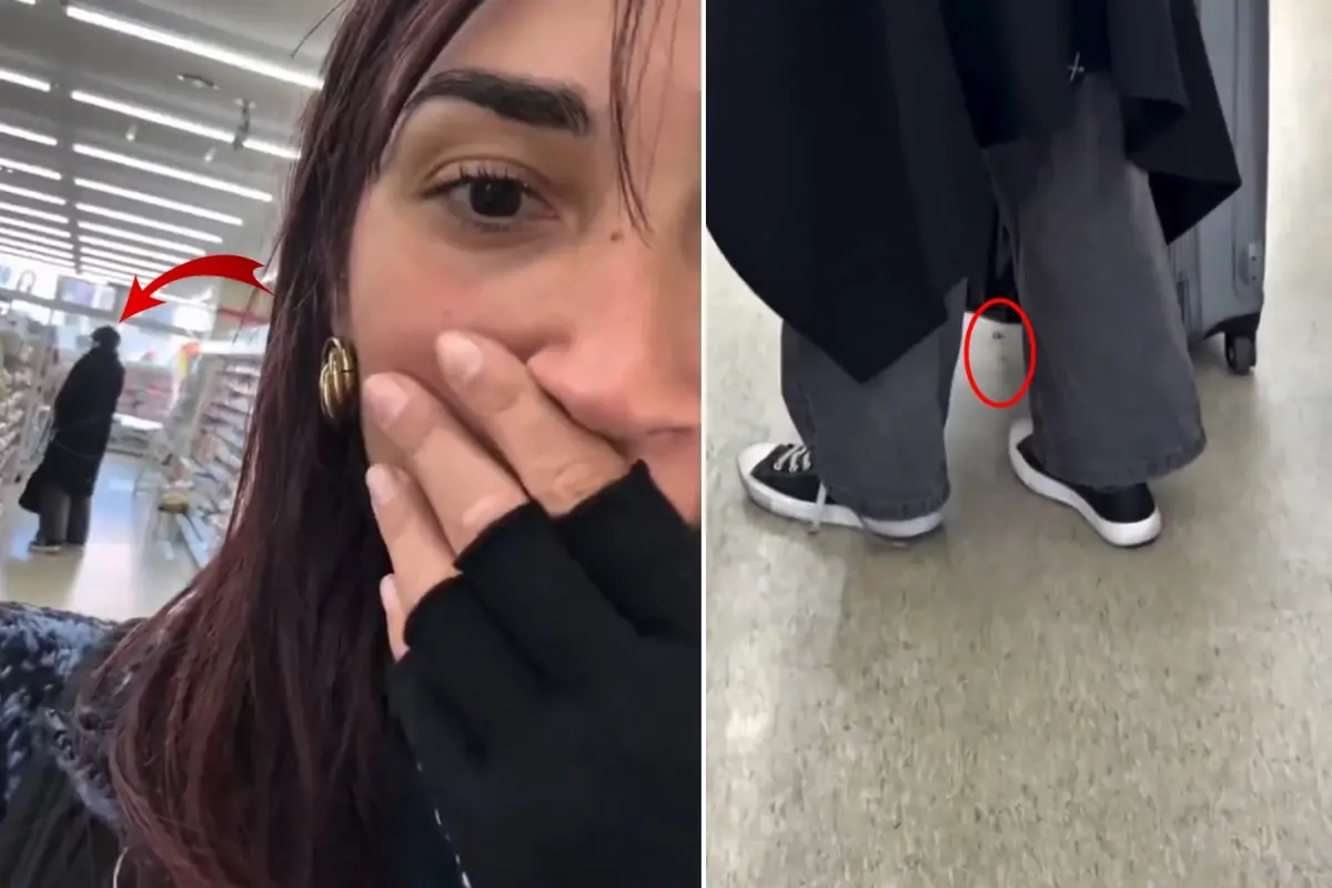 Girdiği markette kabusu yaşadı: Valizin altından kan damlıyor