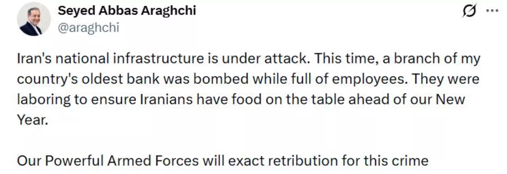 İran'ın can damarı içindeki insanlarla vuruldu! İntikam yemini geldi