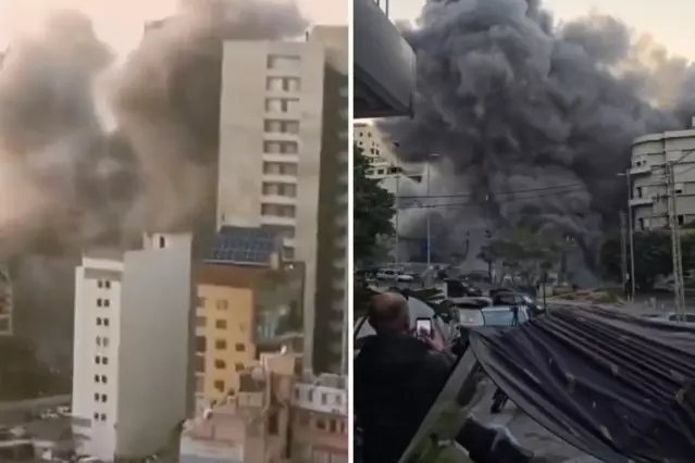 İsrail’den Lübnan’da yeni katliam! Sivillerin yaşadığı binalar vuruldu