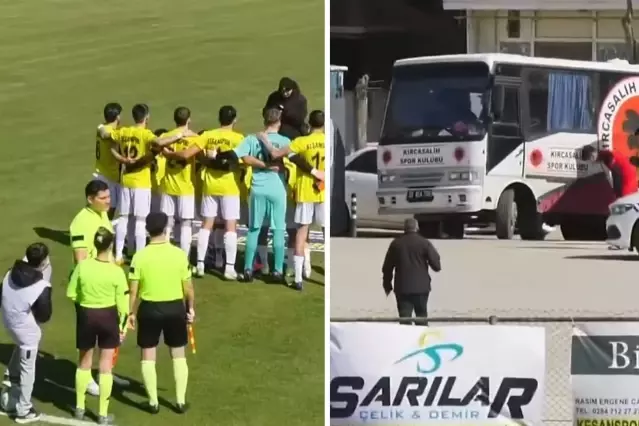 Maça son anda yetiştiler tam 13 gol yediler