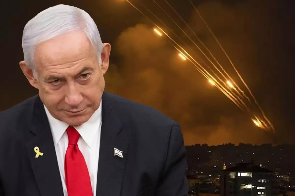 Netanyahu gerçek niyetini itiraf etti, daha konuşmasını bitirmeden İran\'dan füzeli yanıt geldi