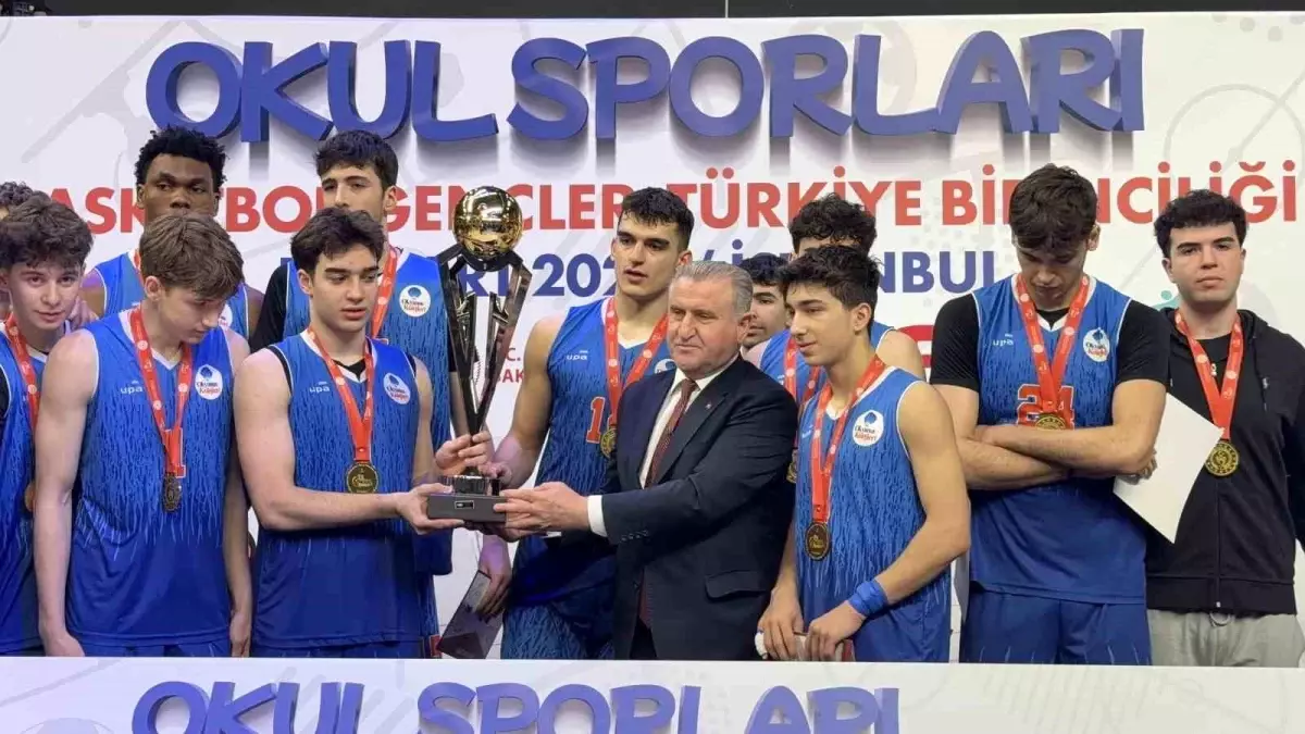 Okul Sporları Basketbol Gençler Türkiye Birinciliği finali İstanbul\'da oynandı
