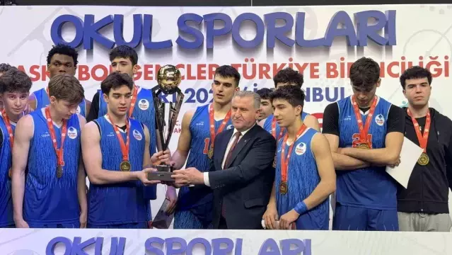 Okul Sporları Basketbol Gençler Türkiye Birinciliği finali İstanbul’da oynandı