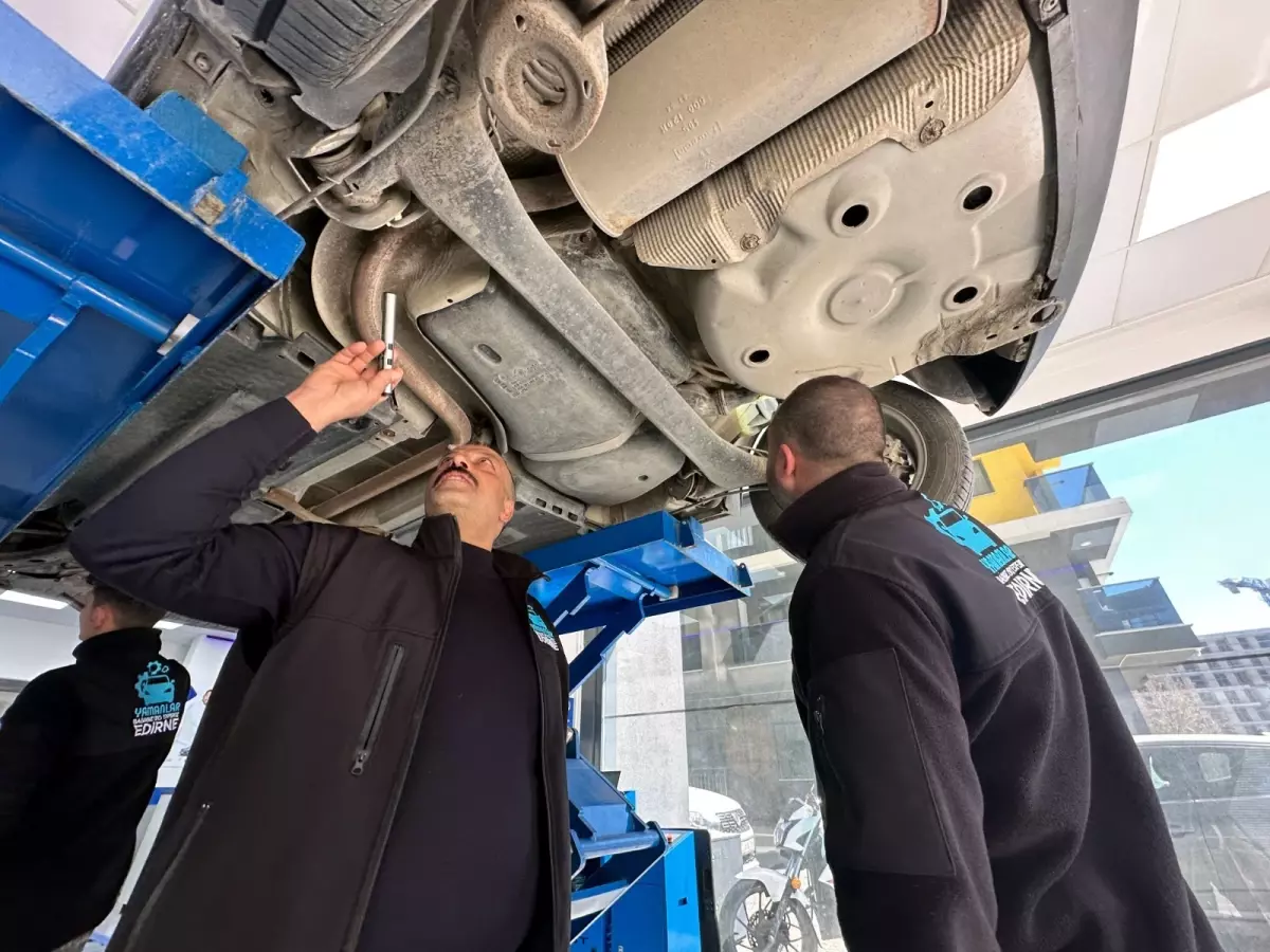 Edirne\'de Oto Ekspertiz Uyarısı