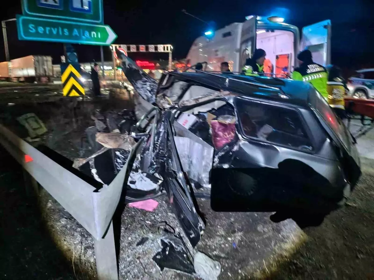 Bolu\'da Kaza: İki Kişi Ağır Yaralı