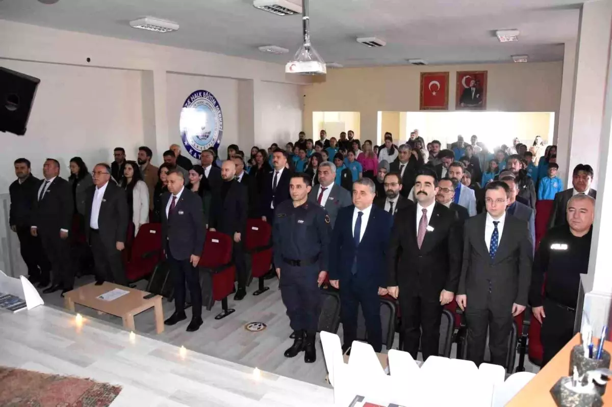 Tomarza\'da İstiklâl Marşı\'nın Kabulü\'nün yıldönümü kutlandı