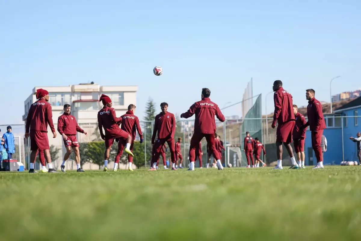 Trabzonspor Hazırlıklarını Sürdürüyor