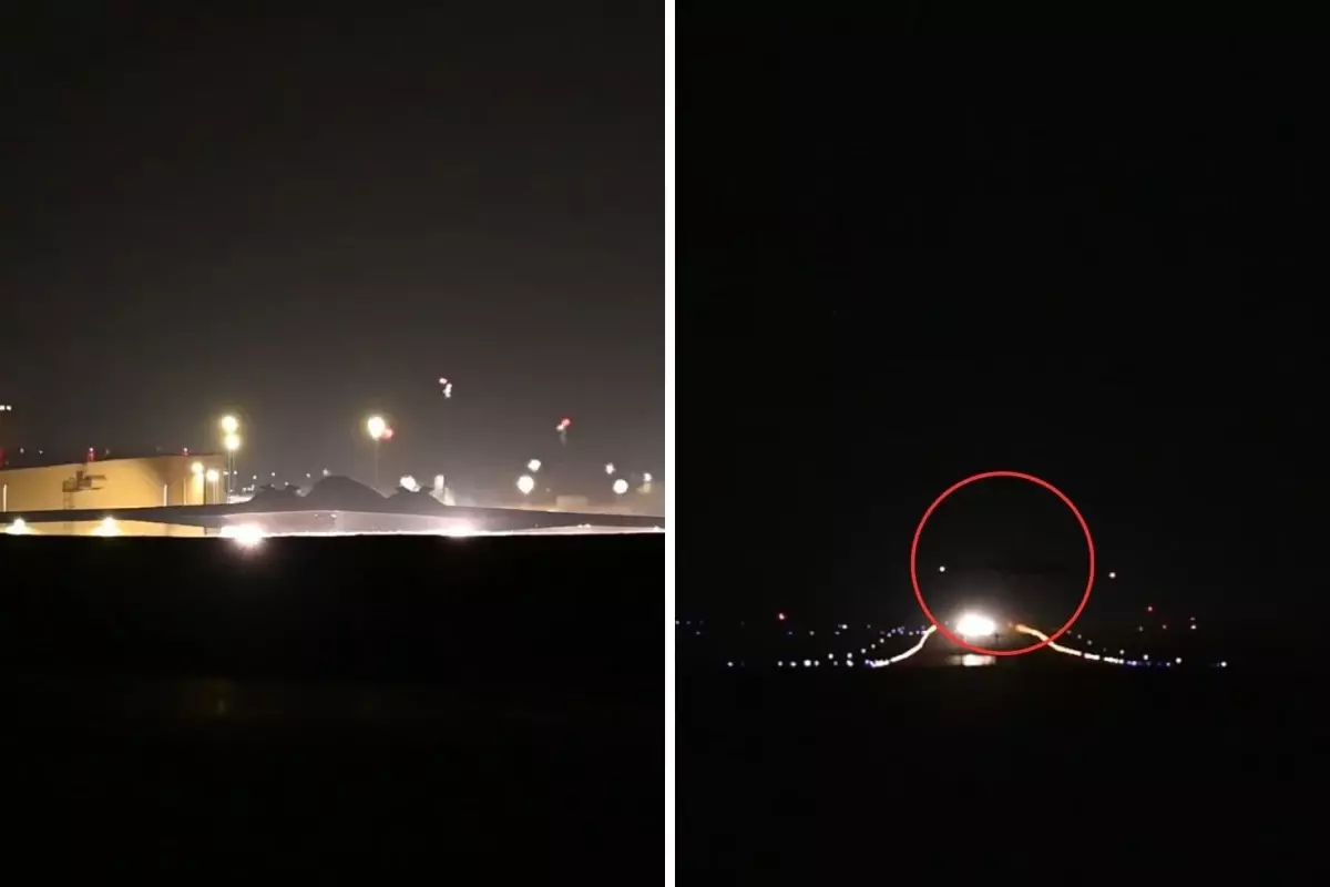 ABD ordusu \'hayalet\' uçaklarının görüntülerini paylaştı