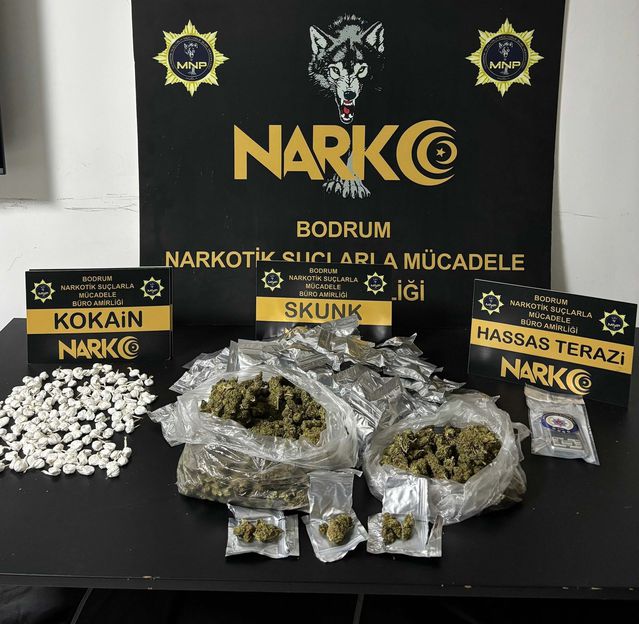 Bodrum’da Uyuşturucu Operasyonu: 3 Tutuklama