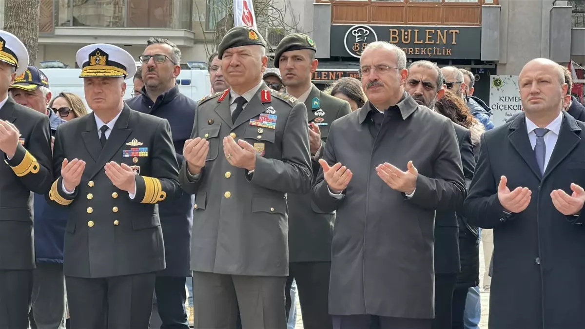 Çanakkale Savaşları kahramanı Cevat Paşa törenle anıldı