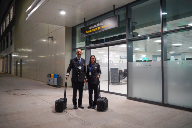 Gökyüzünde duygulandıran anlar! Baba veda etti, hikaye kızıyla devam etti