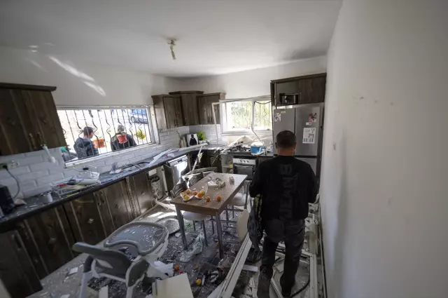 İran, İsrail'i fena avladı! Bölgeden gelen görüntüler korkunç