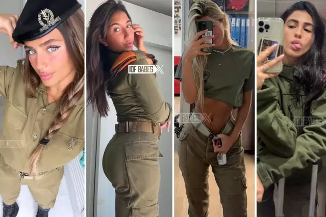İsrailli kadın askerlerin absürt paylaşımları olay oldu