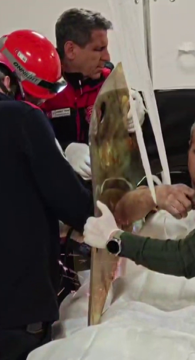 İtfaiye ekibi ameliyata girdi