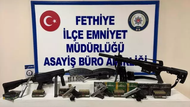 Fethiye’de KADES İle Operasyon: Silah ve Uyuşturucu Ele Geçirildi