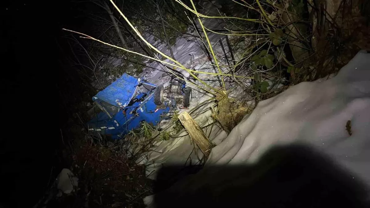 Bozkurt\'ta Tarım Aracı Devrildi: Sürücü Öldü, Eşi Ağır Yaralı