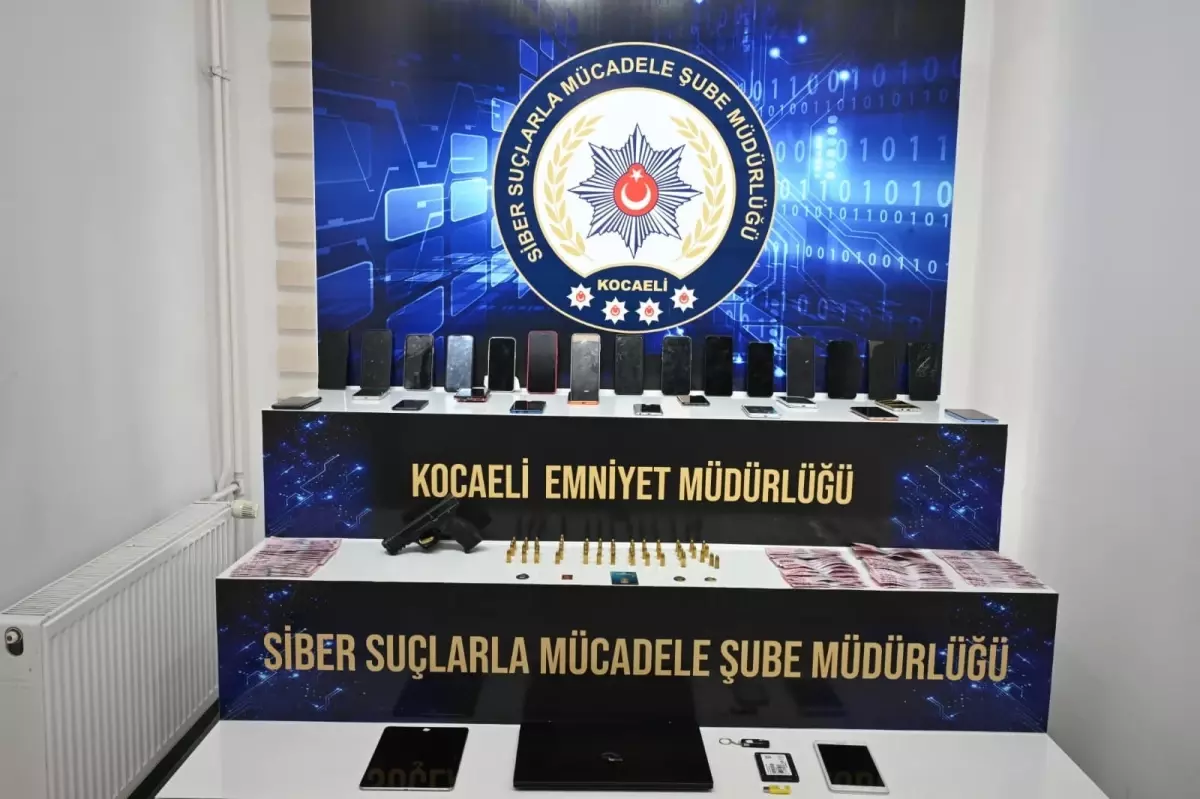 Kocaeli\'de Dolandırıcılık Operasyonu: 18 Tutuklama