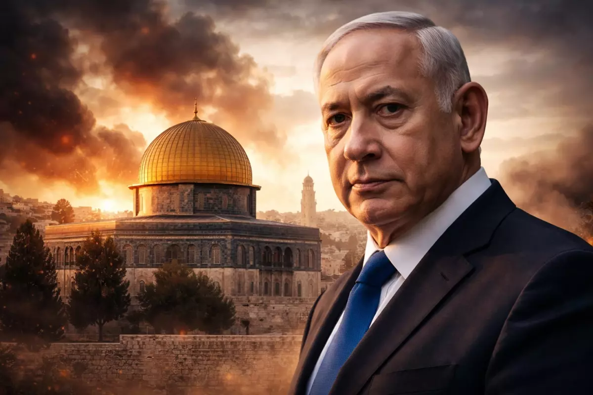 \'\'Krallığa ulaşacağız\'\' diyen Netanyahu, Mescid-i Aksa\'yı mı yıkmak istiyor?