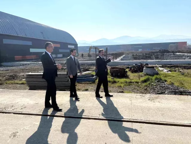 Samsun’da Lojistik ve Sanayi Yatırımları İncelendi