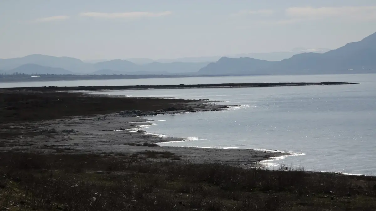 Burdur Gölü\'nde Su Seviyesi Yükseldi