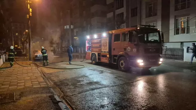 Eskişehir’de Otomobil Yangını