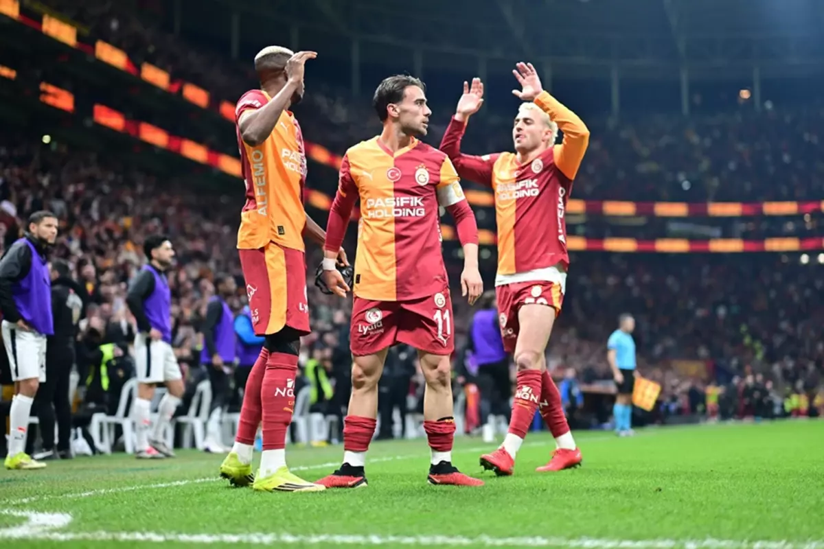 Galatasaray, RAMS Başakşehir karşısında şampiyonluk ateşini yaktı